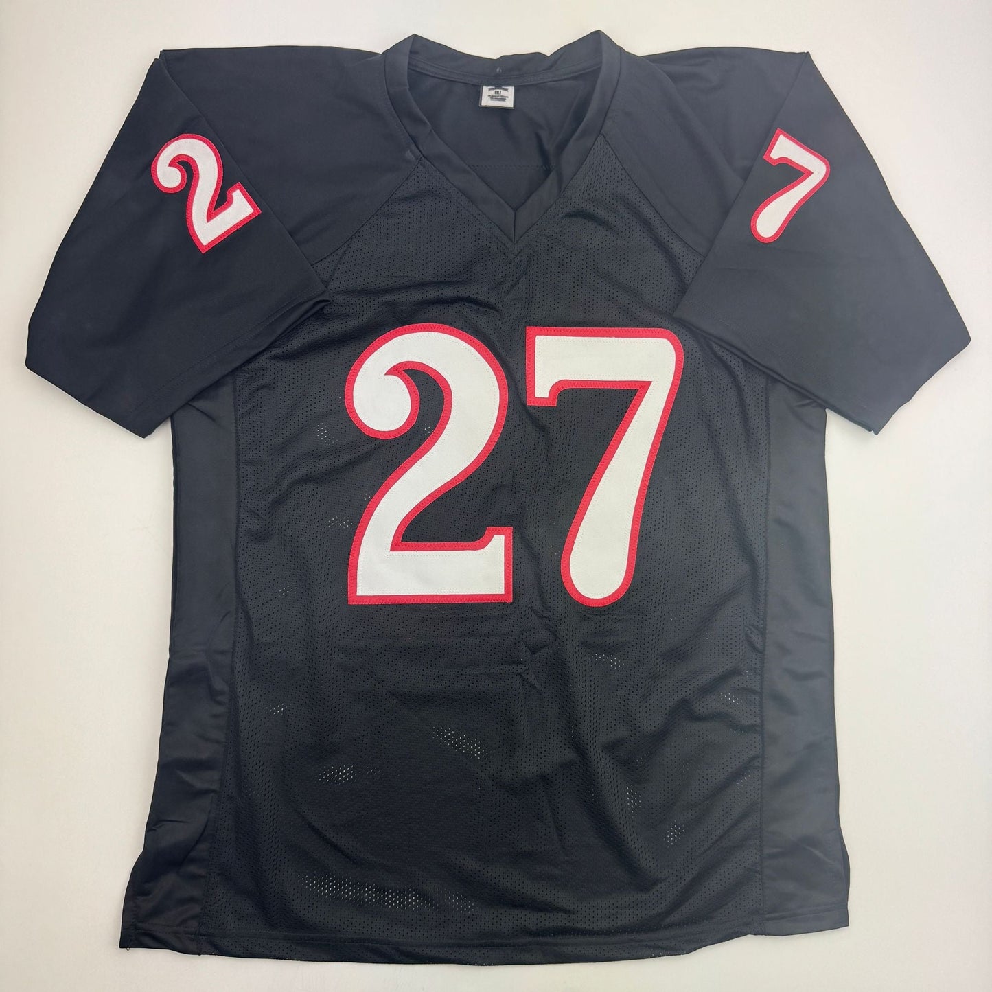 Autographed/Signed Wes Welker Texas Tech Black College Football Jersey JSA COA