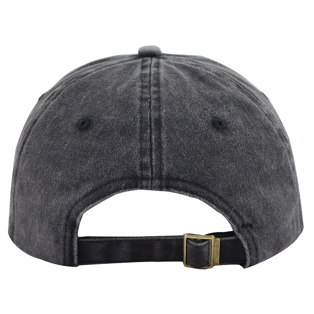 Football Heart Baseball Cap – Unisex Vintage Washed Hat for Football Fans