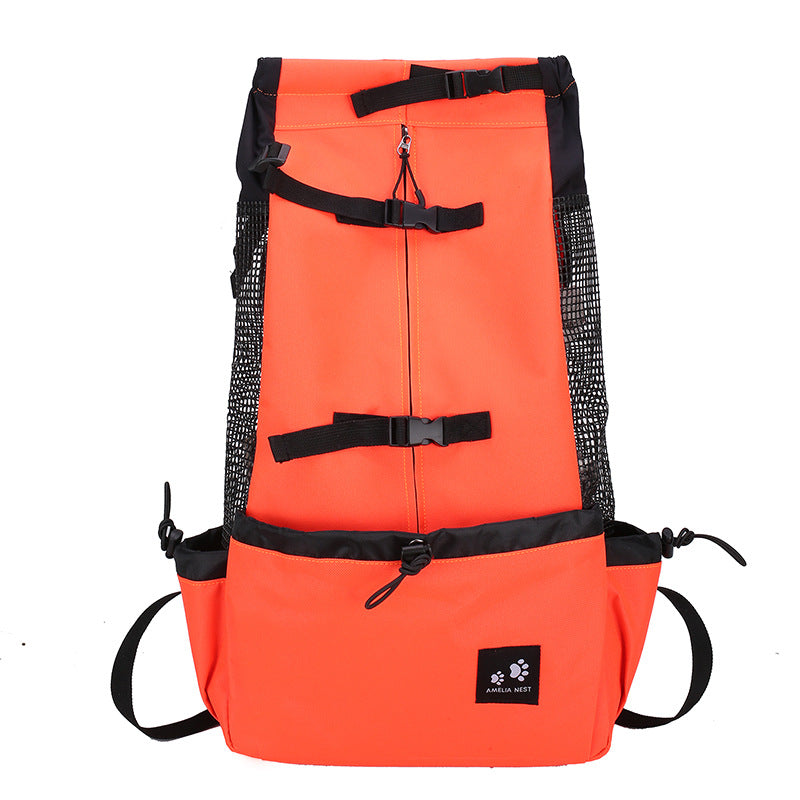 Pet Dog Carrier Bag Carrier For Dogs Double Shoulder Portable Travel Backpack Outdoor