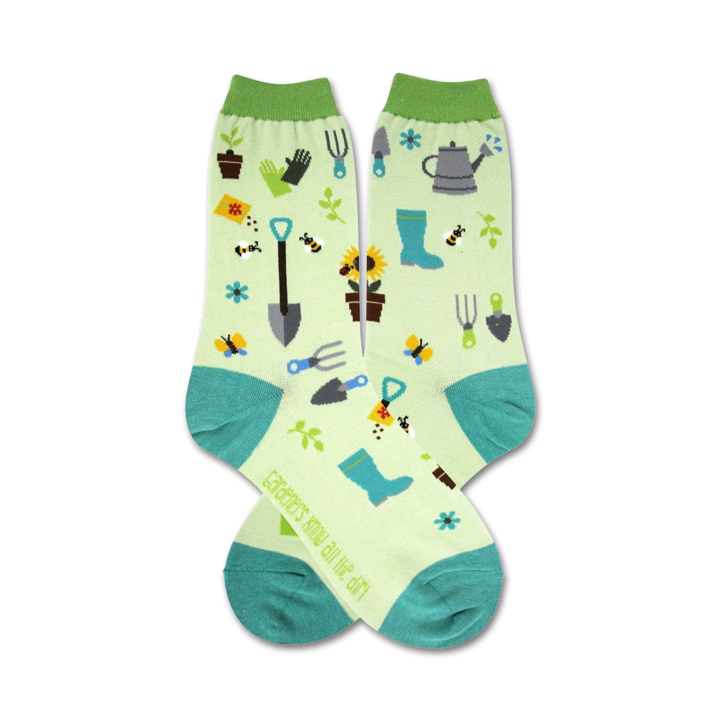 Women’s Gardening Crew Socks – Stylish Comfort for Green Thumbs