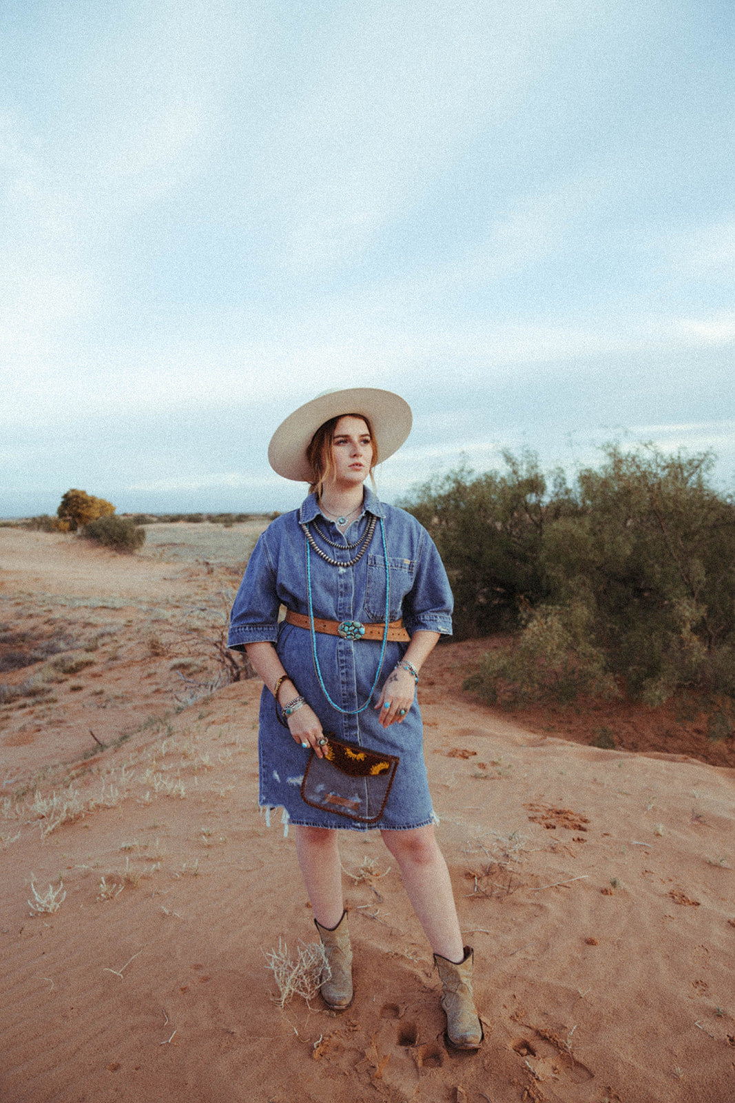 The Sunflower Fields Clear Bag – Haute Southern Hyde by Beth Marie Exclusive