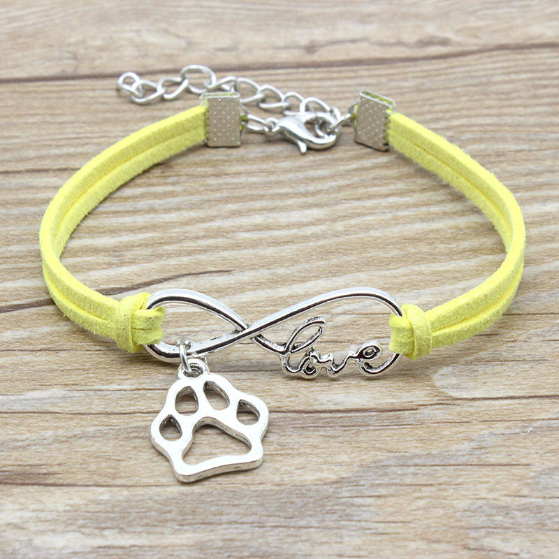 Infinite Love Pet Bracelet – Hand-Woven Tribute to Furry Companions