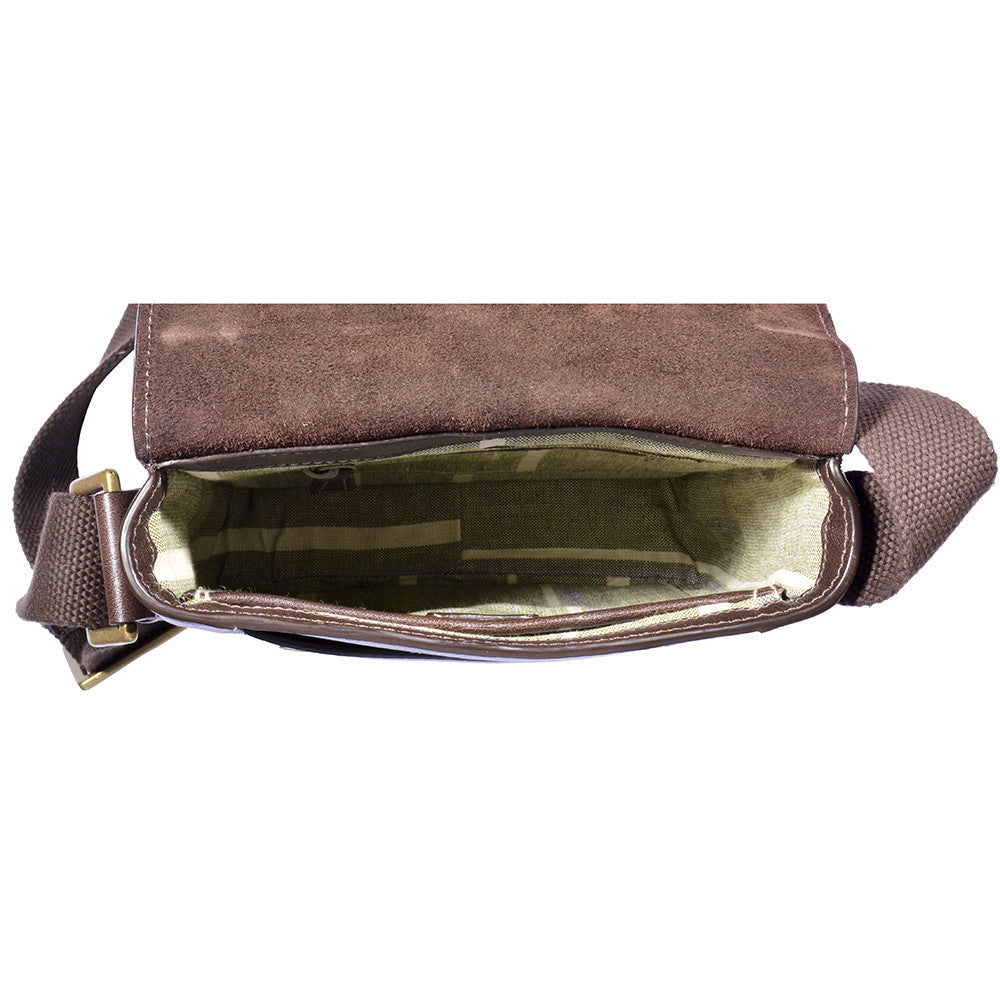 Aiden Genuine Leather Mini Crossbody Men/Women Messenger Bag/Travel Bag