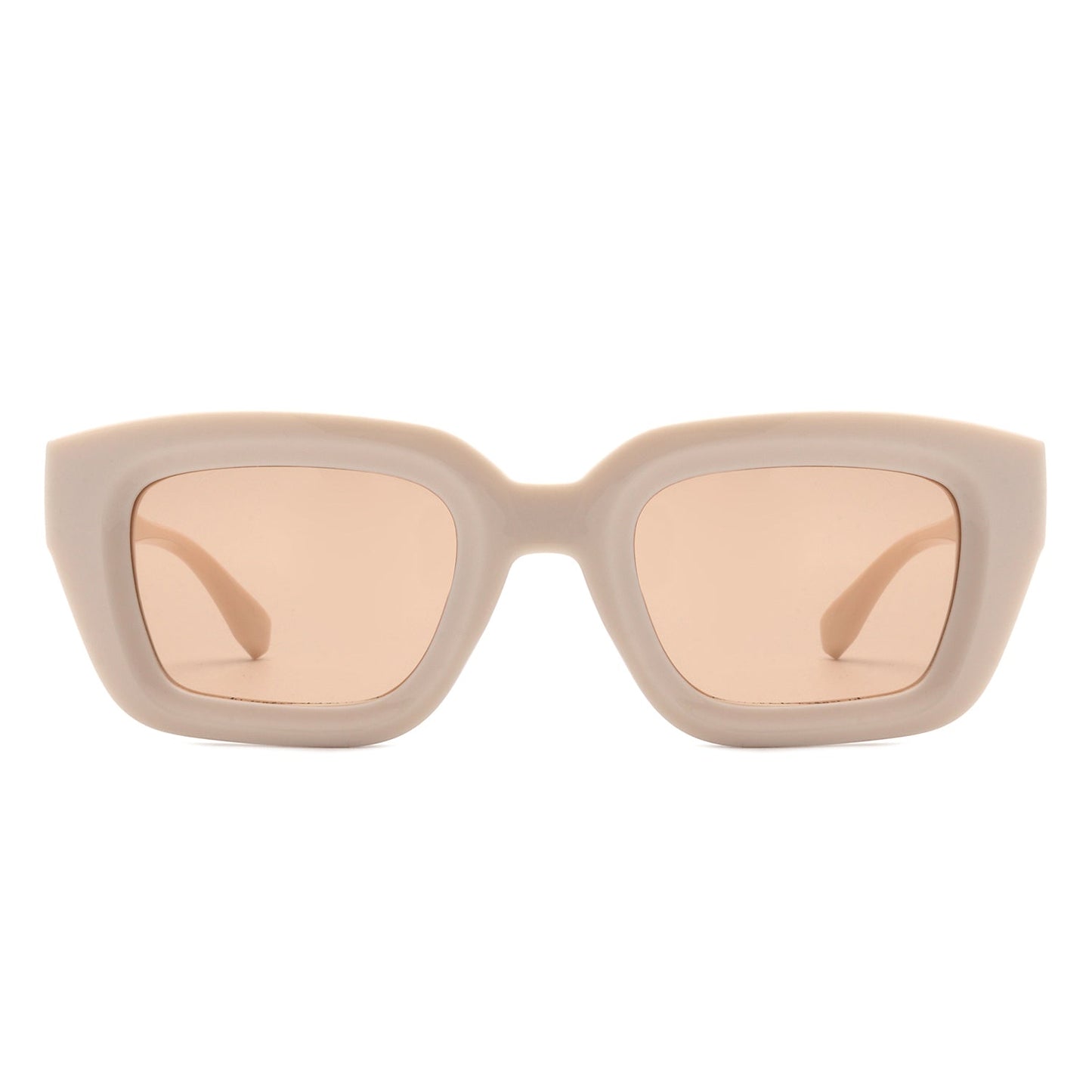 Moonluxe - Classic Retro Square Tinted Fashion Sunglasses