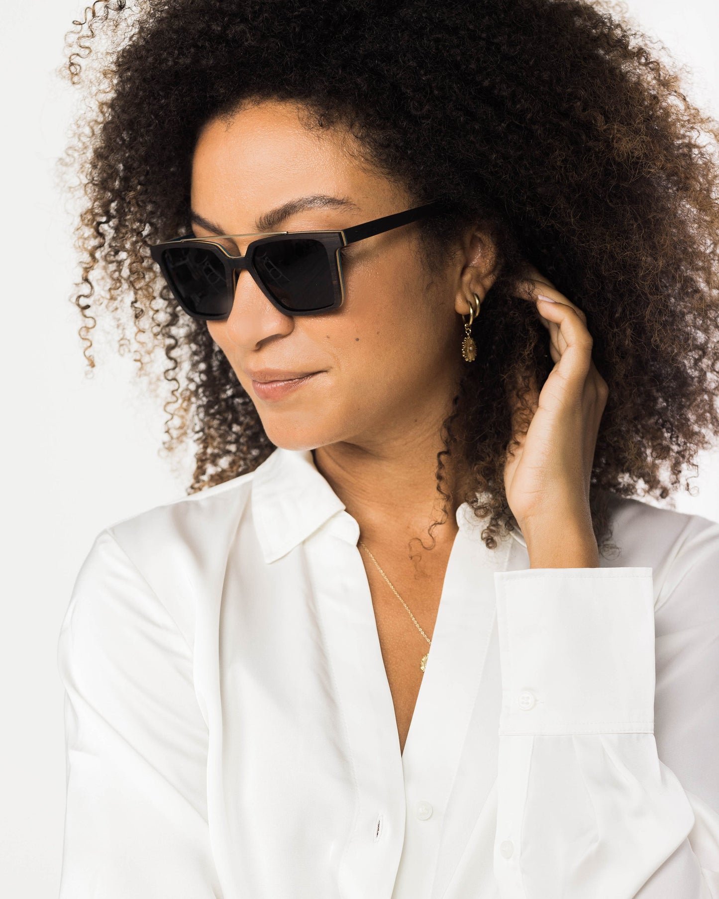 Carrabelle - Wood & Metal Sunglasses