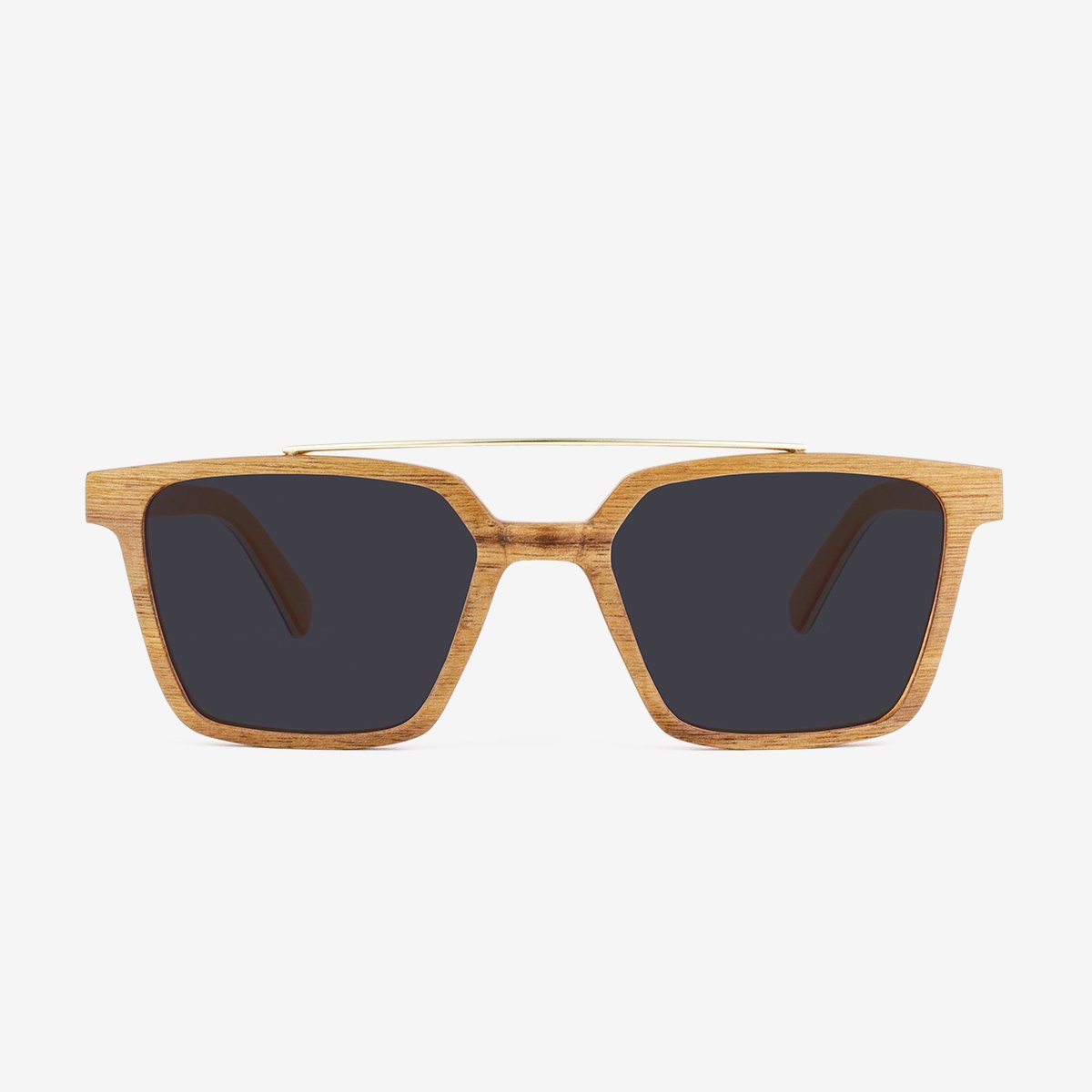 Carrabelle - Wood & Metal Sunglasses