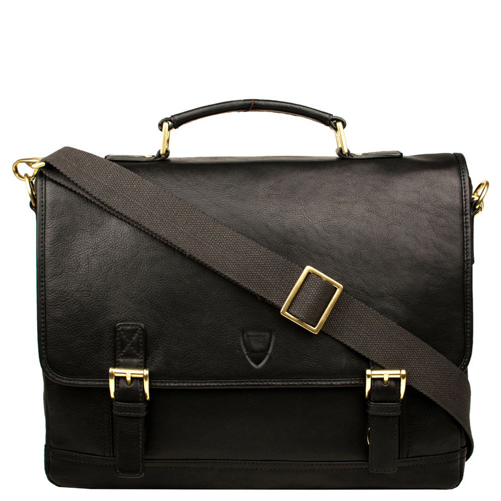 Hunter 15" Laptop Compatible Leather Briefcase