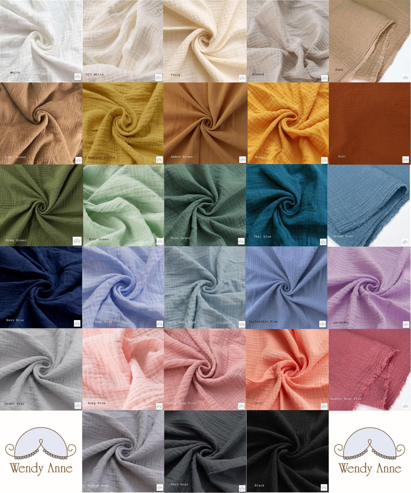 Organic Cotton Double Gauze Burp Cloth – Soft, Absorbent & Essential