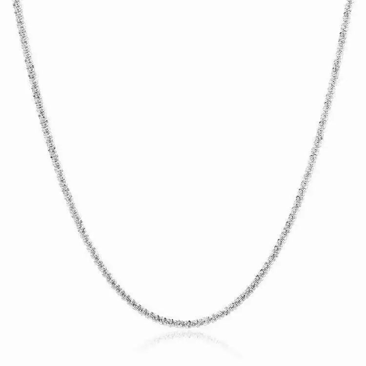 Silver Sparkle Necklace - Waterproof
