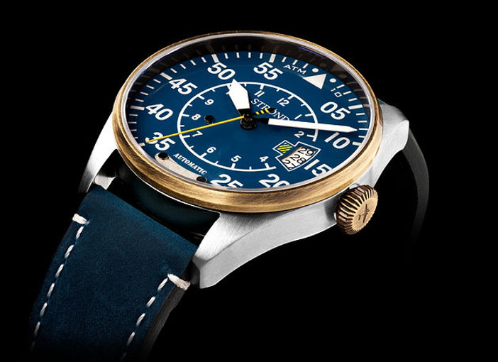 STROND DC-4 automatic blue Watch