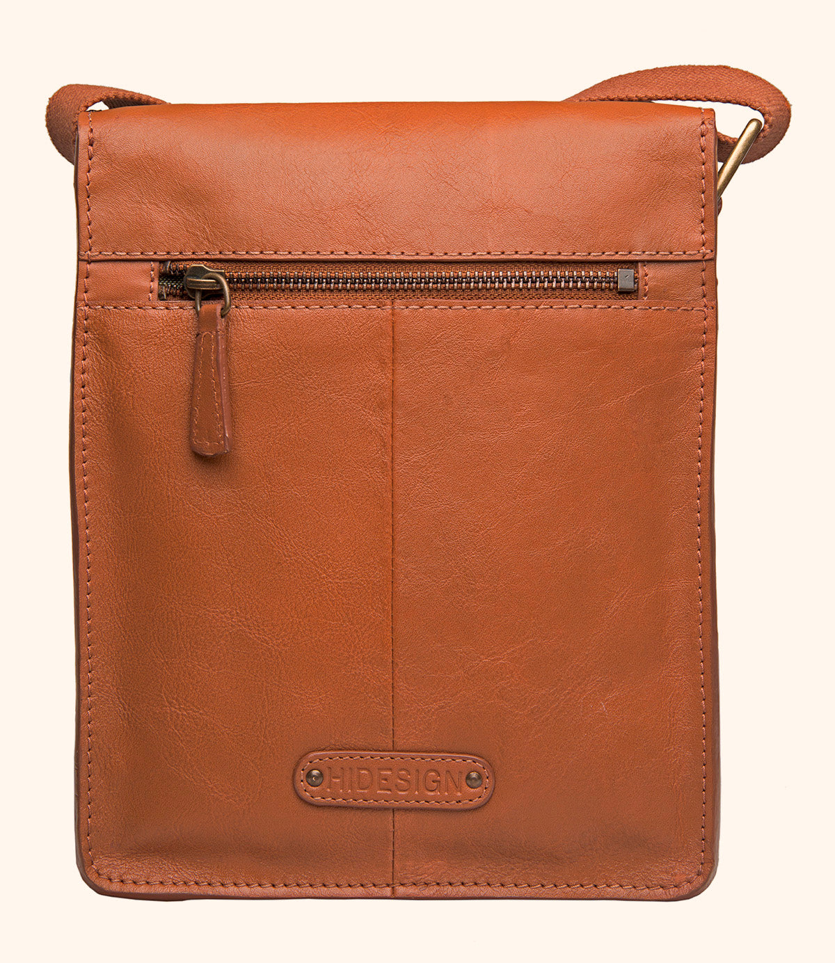 Aiden Small Leather Messenger Cross Body Bag