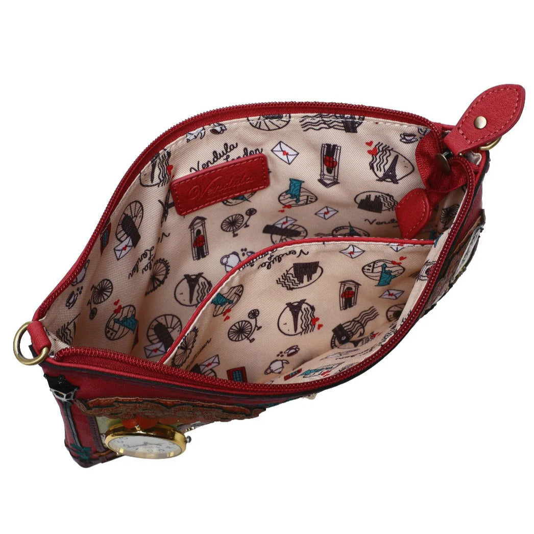 Vendula London Tick Tock Clock Shop Kate Bag