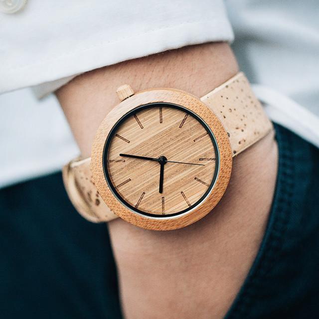 The Naturalist Watch - Blend of Bamboo and Portuguese Cork