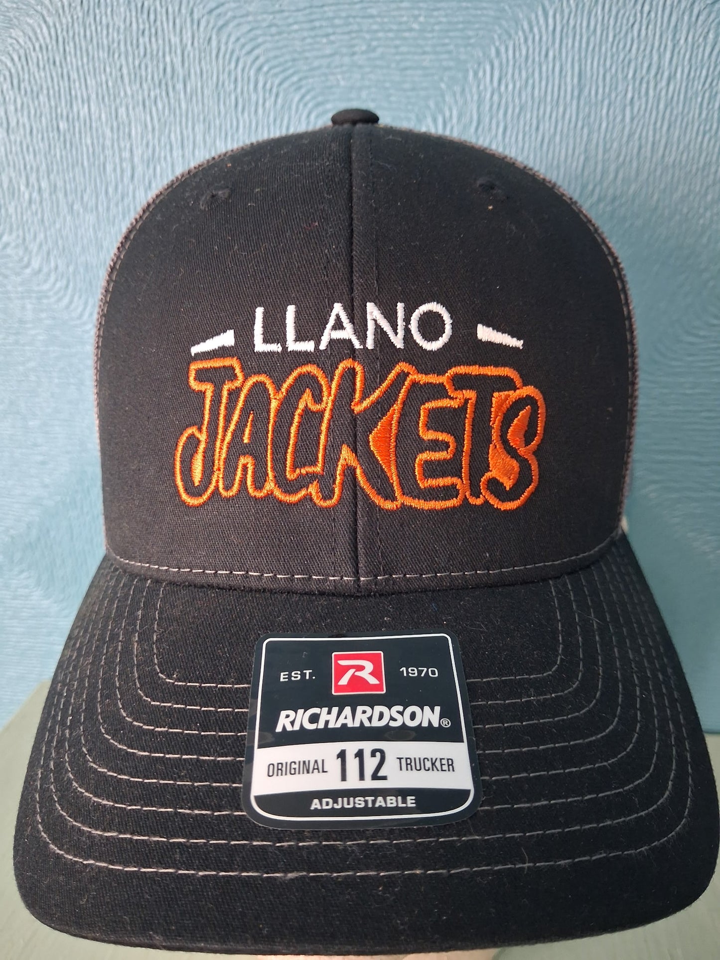 Llano Jackets Richardson 112 Embroidered Trucker Hat – Charcoal