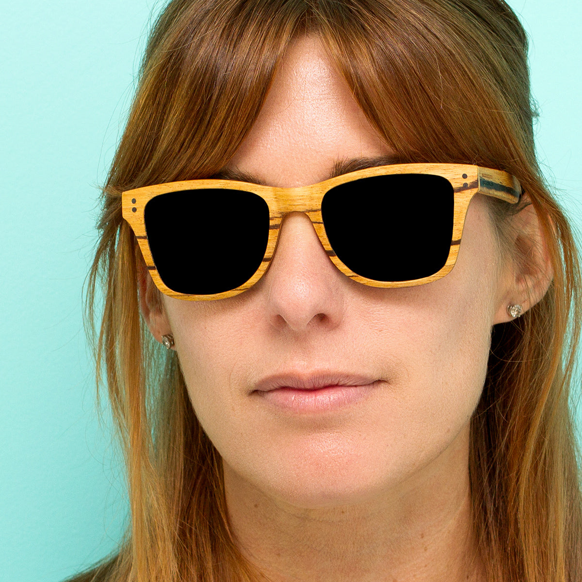 Delray - Wood & Carbon Fiber Sunglasses