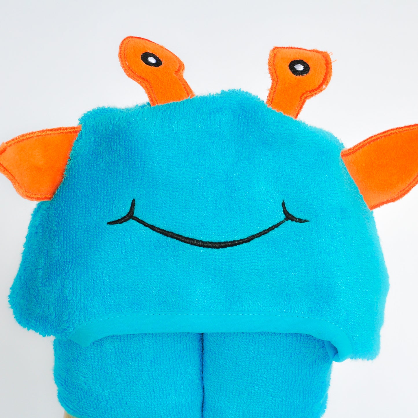 Bamboo Rayon Alien Hooded Turkish Towel for Kids - Comfort That's Out of This World