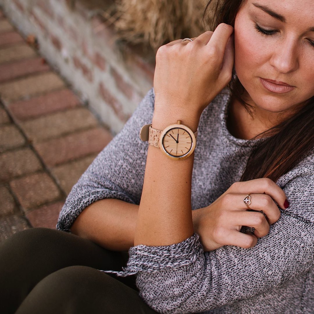 The Naturalist Watch - Blend of Bamboo and Portuguese Cork