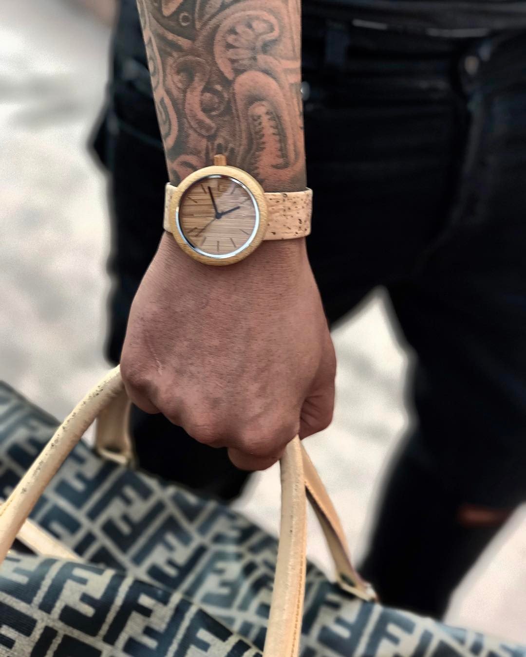 The Naturalist Watch - Blend of Bamboo and Portuguese Cork