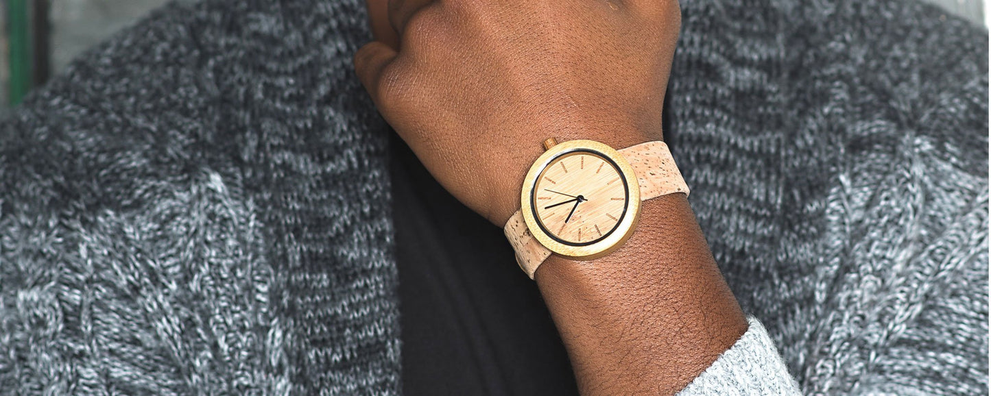 The Naturalist Watch - Blend of Bamboo and Portuguese Cork