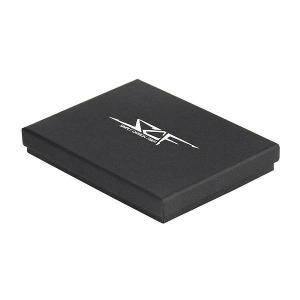 Real Flexible Carbon Fiber Bi‑Fold Wallet – Premium Lightweight Luxury