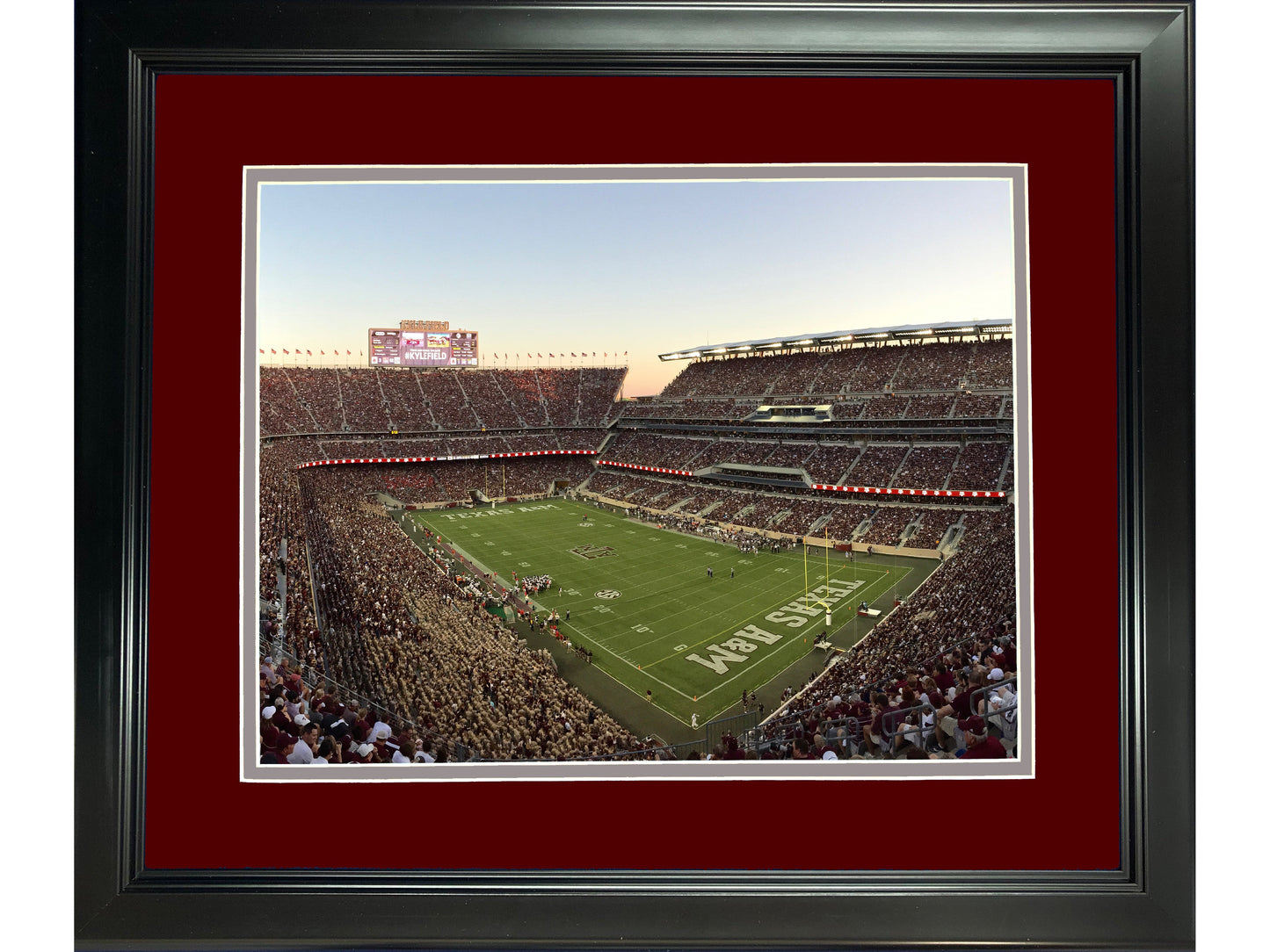 Framed Kyle Field Texas A&M Aggies 11"x14" NCAA Football Photo Professionally Matted