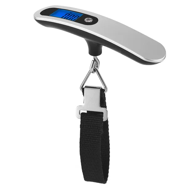Portable Digital Luggage Scale – 50kg/10g LCD Hanging Weight Scale for Travel, Suitcases & Household Use