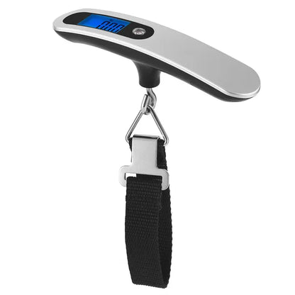 Portable Digital Luggage Scale – 50kg/10g LCD Hanging Weight Scale for Travel, Suitcases & Household Use