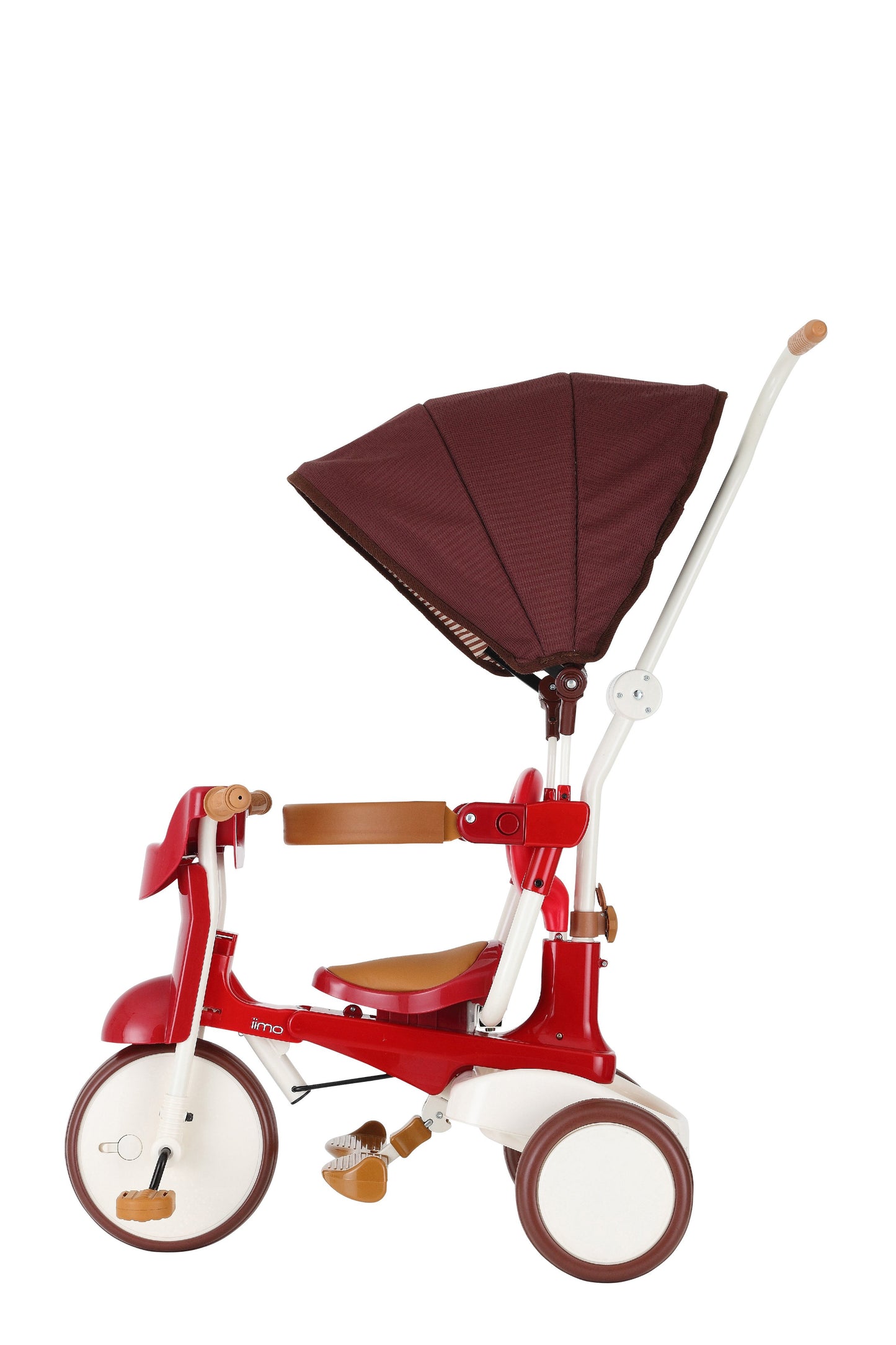 Iimo 3-In-1 Foldable Tricycle With Canopy - Luxury Design, Smart Functions, Outdoor Ready