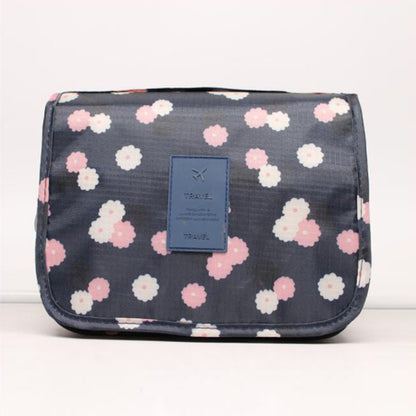 Travel Wash Bag – Compact Toiletry Organizer with Multiple Color & Pattern Options (24×20×9.5cm)