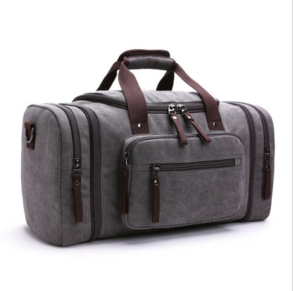 Canvas Travel Bag – Soft‑Handle Waterproof & Breathable Weekender Bag with Cotton Lining