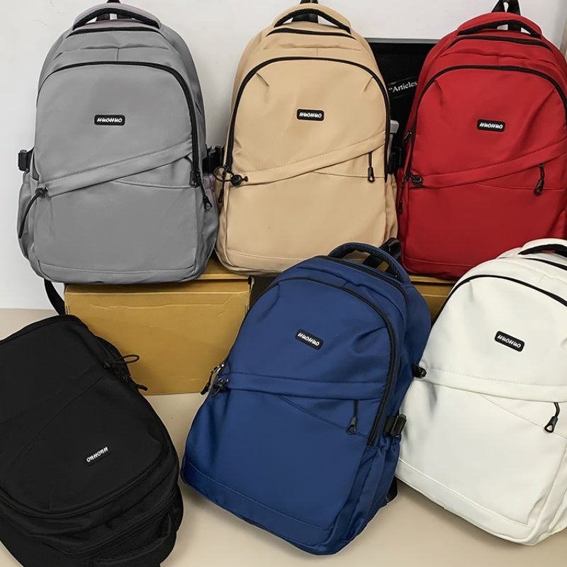 Lightweight Large‑Capacity Computer Travel Backpack – Durable Cloth Laptop & Luggage Bag