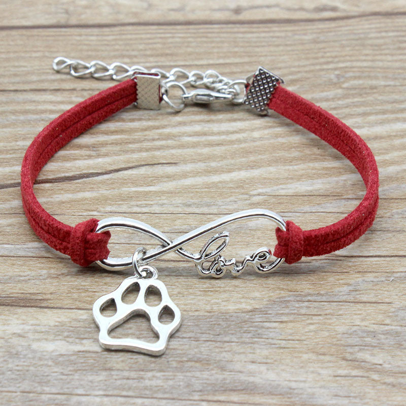 Infinite Love Pet Bracelet – Hand-Woven Tribute to Furry Companions