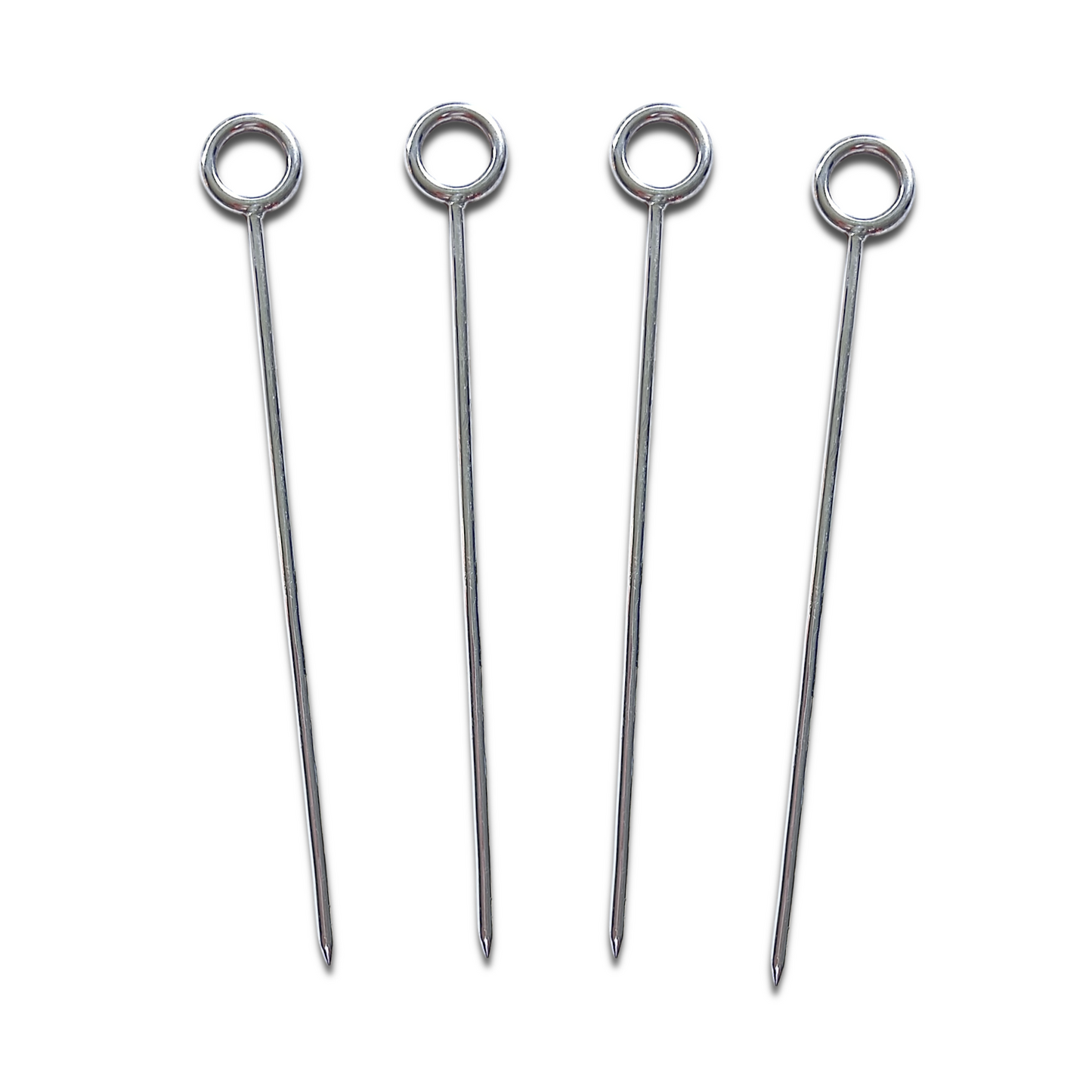 Silver It's Five o' Clock Cocktail Skewers, Picks or Piques Set | Elegant Serve ware for Every Table