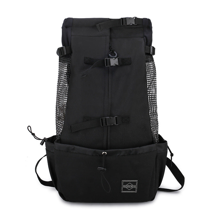 Pet Dog Carrier Bag Carrier For Dogs Double Shoulder Portable Travel Backpack Outdoor