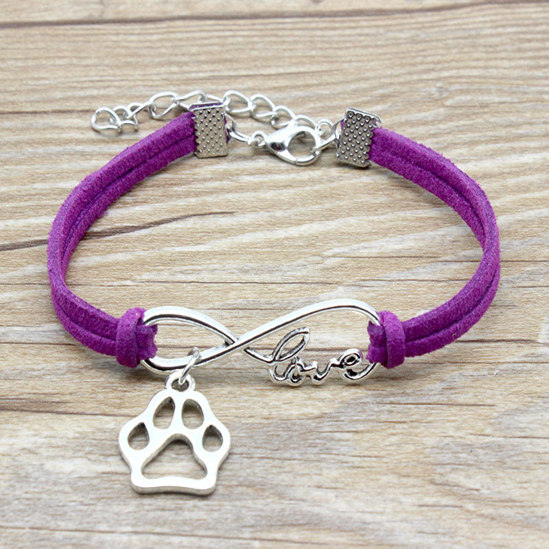 Infinite Love Pet Bracelet – Hand-Woven Tribute to Furry Companions