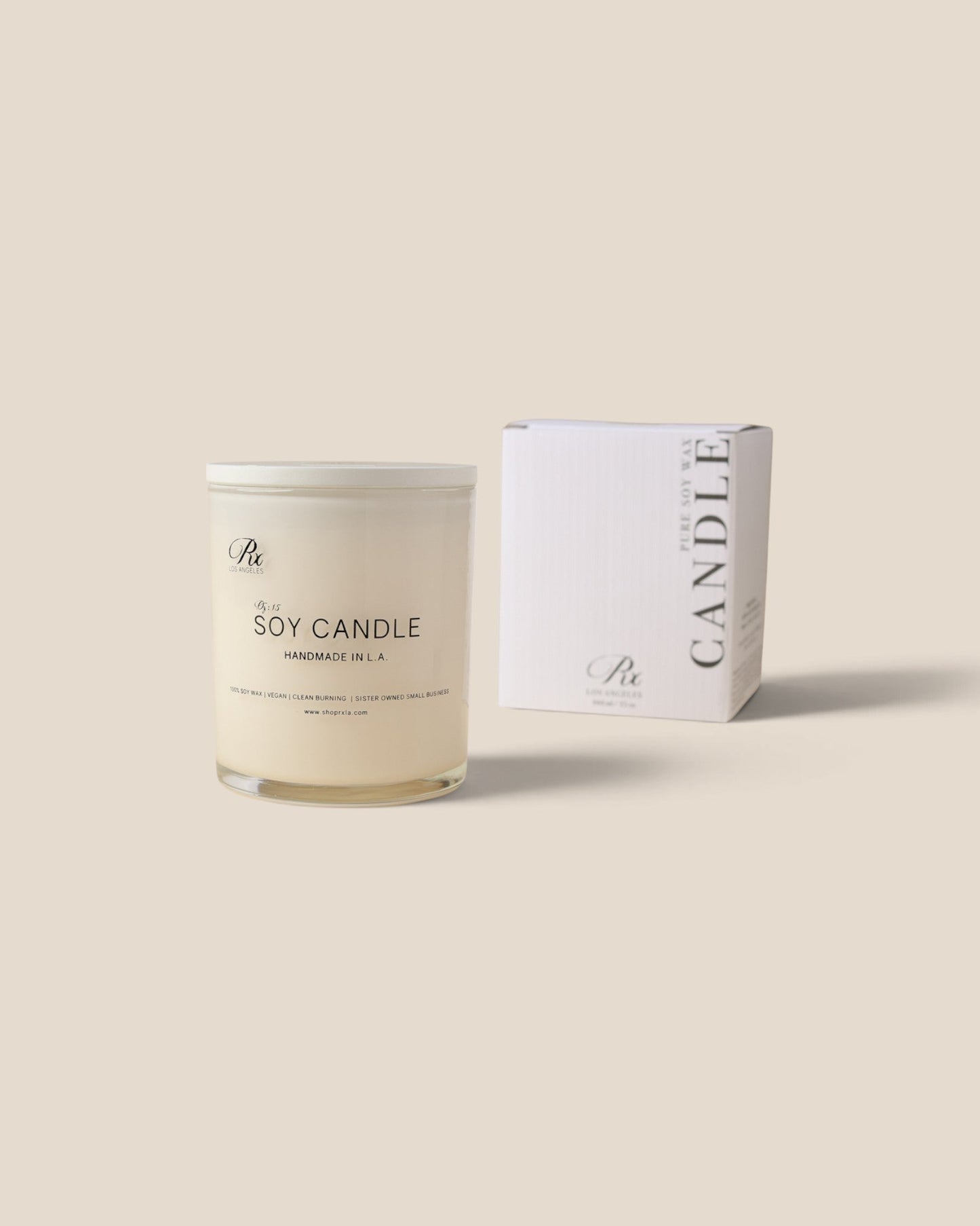 White Tea: 100% Soy Wax Candle