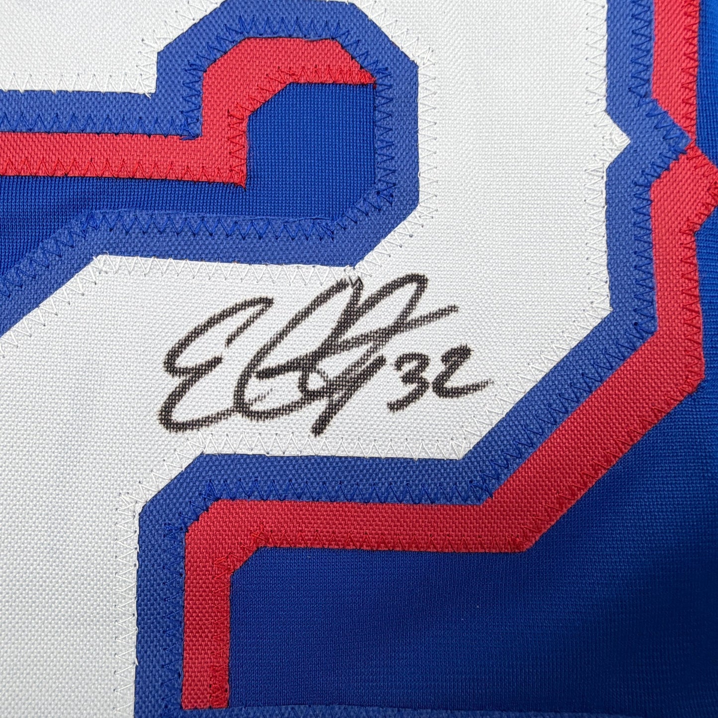 Autographed/Signed Evan Carter Texas Blue Baseball Jersey Beckett BAS COA