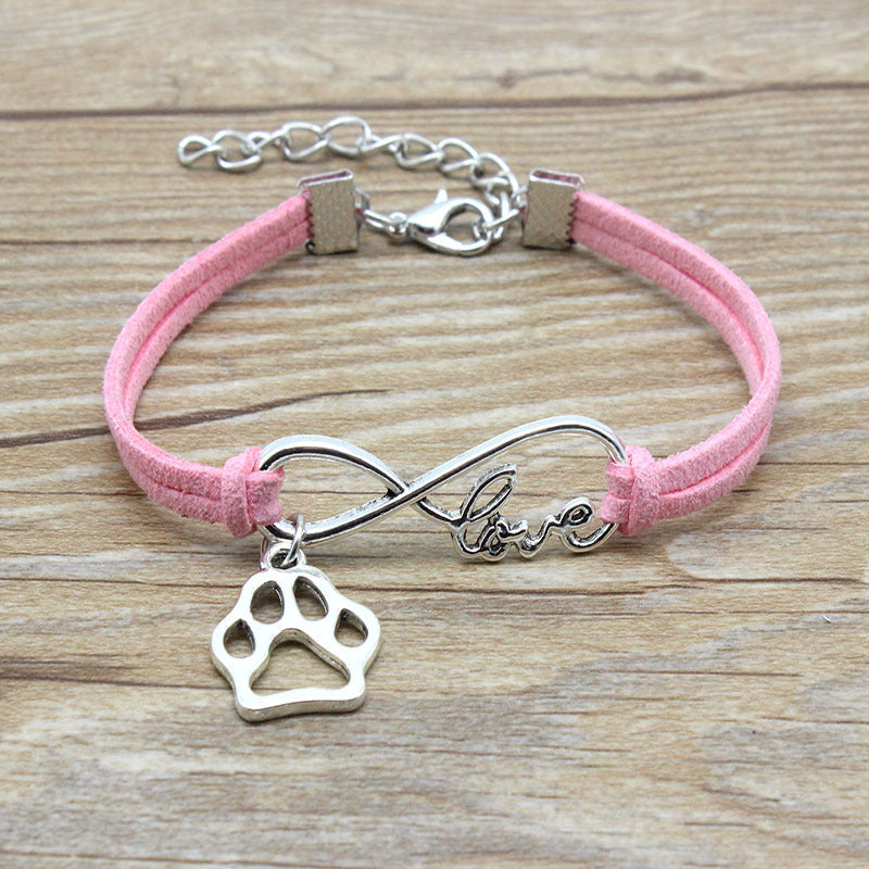 Infinite Love Pet Bracelet – Hand-Woven Tribute to Furry Companions