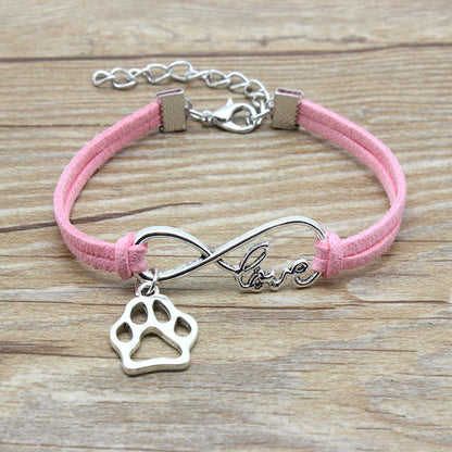 Infinite Love Pet Bracelet – Hand-Woven Tribute to Furry Companions