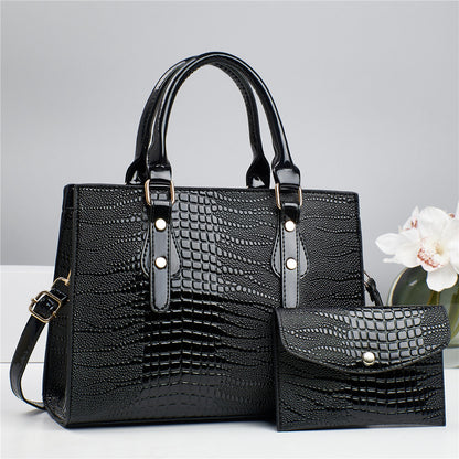 European And American New Commuter Shoulder Portable Crossbody Two-piece Bag