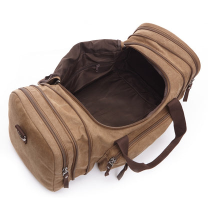 Canvas Travel Bag – Soft‑Handle Waterproof & Breathable Weekender Bag with Cotton Lining