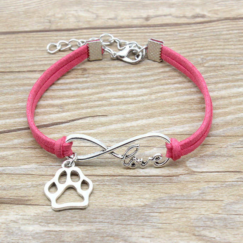 Infinite Love Pet Bracelet – Hand-Woven Tribute to Furry Companions