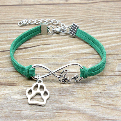 Infinite Love Pet Bracelet – Hand-Woven Tribute to Furry Companions