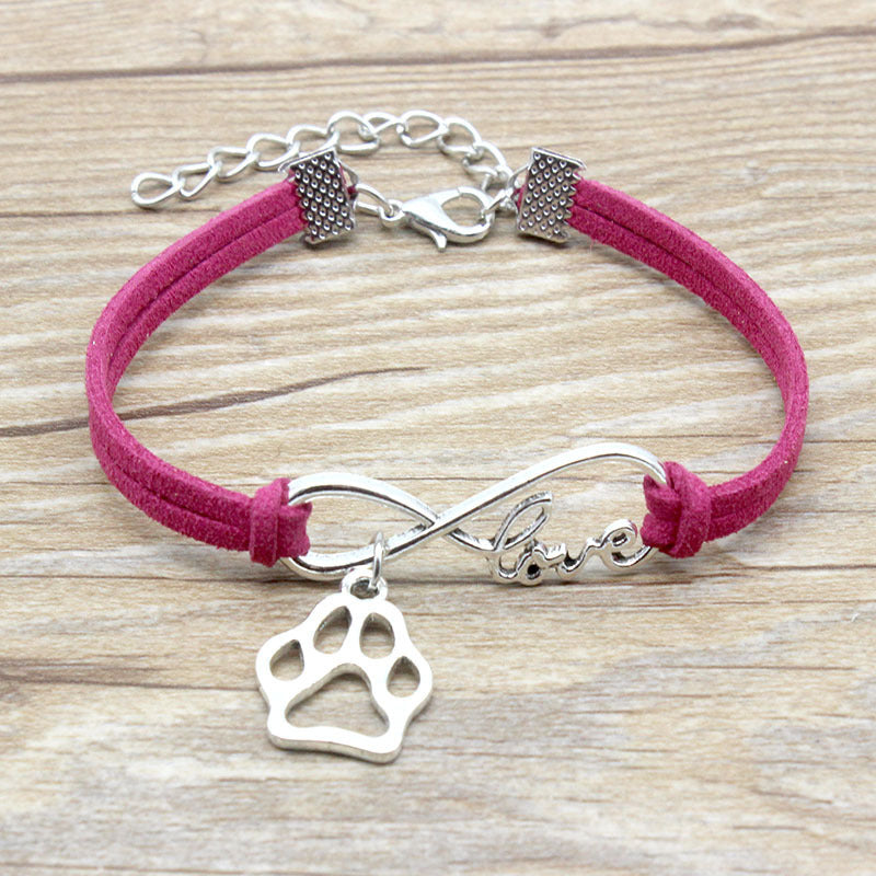 Infinite Love Pet Bracelet – Hand-Woven Tribute to Furry Companions
