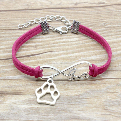 Infinite Love Pet Bracelet – Hand-Woven Tribute to Furry Companions