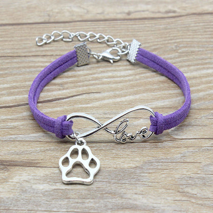Infinite Love Pet Bracelet – Hand-Woven Tribute to Furry Companions
