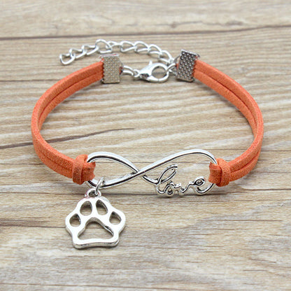 Infinite Love Pet Bracelet – Hand-Woven Tribute to Furry Companions