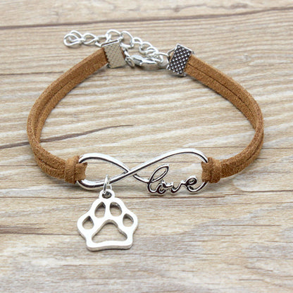 Infinite Love Pet Bracelet – Hand-Woven Tribute to Furry Companions