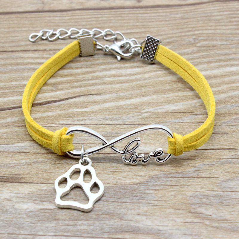 Infinite Love Pet Bracelet – Hand-Woven Tribute to Furry Companions