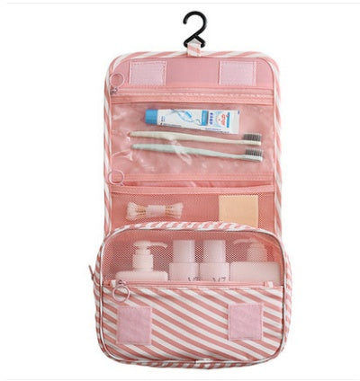 Travel Wash Bag – Compact Toiletry Organizer with Multiple Color & Pattern Options (24×20×9.5cm)